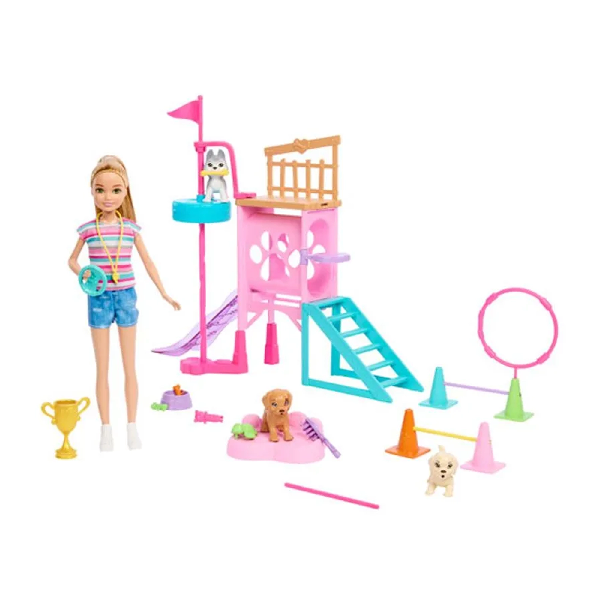 Barbie Stacie ao Resgatar Treinadora de Cachorrinhos