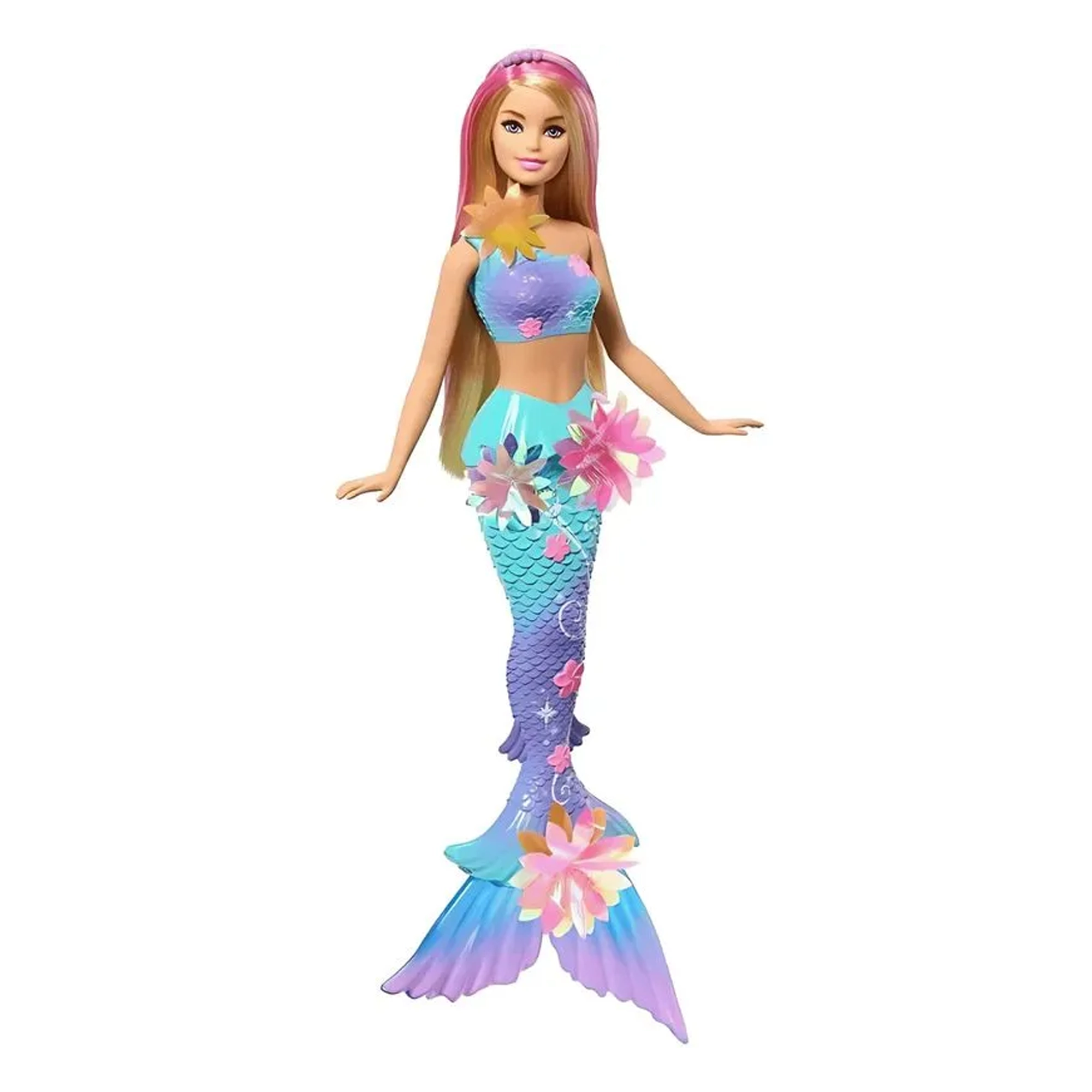 Barbie Sereia Mágica Flor